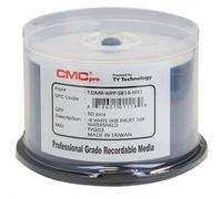 CMC Pro / Taiyo Yuden Watershield White Inkjet Hub Printable DVD-R 16x 50 Spindle