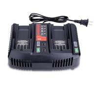 CMCB124 Dual Port Charger Replacement for Craftsman 20V Max Battery Charger, Compatible with V20 Lithium Batteries CMCB101 CMCB204 CMCB202 CMCB201 CMCB209 CMCB205 CMCB102 CMCB100 Power Tool