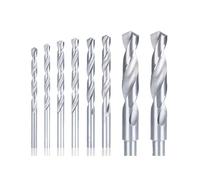 CMCP ST Twist Drill Bit HSS 4241 Metal Fit for Thread Repair Tool Drilling 2.1-16.5mm Hole Cutter(2.1mm,5pcs)