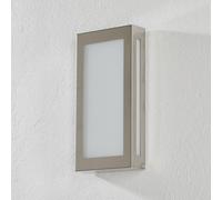 CMD LED outdoor wall light Aqua Rain Mini, stainless steel