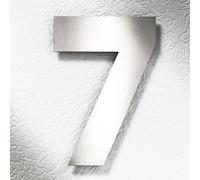 CMD Stainless steel house number, large 7