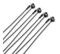 CME TRS MIDI Cable 4-Pack - Straight TRS Type A (3.5mm - 1/8”) to Angl