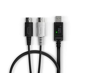 CME U2MIDI Pro - High-Speed USB MIDI Cable with Filter and Mapper - Plug & Play USB-to-MIDI Interface for Computer/Laptop/PC to MIDI Instrument/Device - 6.5ft