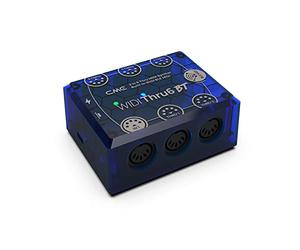 CME WIDI Thru6 BT - 2-in-6-out MIDI Thru with 5-pin DIN and Bluetooth - High-speed transfer of all data