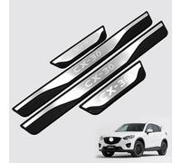 CMEBS Car Door Sill Protector For Mazda CX-30 2019-2023 2024 2025, Kick Plate Guard, Scuff Guard Threshold, Stainless Steel Car Door Sill Protector, Welcome Pedal Protector Cover,C