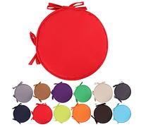 Colorful Indoor/Outdoor Chair Pads Round Seat Cushions Garden Patio Home Cushions - Diameter 30cm/38cm,Patio Furniture Cushion Cover,Round Seat Garden Pads