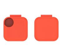 CMF Buds Case, Silicone Protective Sleeve in Orange with Lanyard, Shockproof Full Protection, Anti-Scratch, Lightweight Sleeve for CMF Buds 2a
