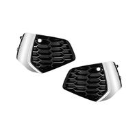 CMGGMKEZDP 8YG807671A 8YG807672A For A3 S-Line 2021 2022 2023 Car Front Bumper Fog Light Cover Car Rear Fog Light(Sliver Pair)