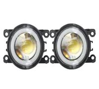 CMGGMKEZDP Car Fog Light COB Angel Eye DRL 30W For Mitsubishi For Grandis For NAW For MPV 2004 2005 2006 2007 2008 2009 2010 2011 Fog Lamps(White)