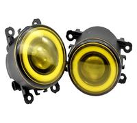 CMGGMKEZDP For Civic For Accord 8 TSX 2011 2012 2013 2014 Car DRL H11 Angel Eye Fog Light Fog Lamps(2PCS Yellow light)