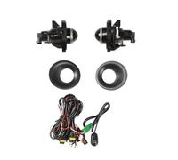 CMGGMKEZDP For Dodge For Challenger 2015 2016 2017 2018 2019 2020 Front Bumper Fog Light Aassembly Wiring Switch Kit Halo Projector Fog Lamps