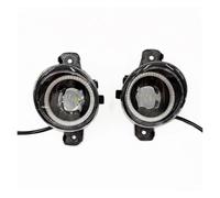 CMGGMKEZDP For NISSAN For X-Trail For QASHQAI J10 2007 2008 2009 2010 2011 2012 Fog Lamp With Angel Eye DRL Fog Lamps(White Angel Eye)