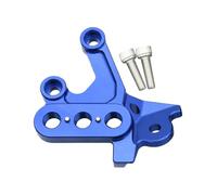 CMGGMKEZDP Motorcycle Foot Pegs Electric Motocross Foot Pegs Fixing Bracket Rests Pedal Mount Support Bracket For Surron For Light Bee X S Pedals Footpegs(Blue Left Bracket)