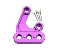 CMGGMKEZDP Motorcycle Foot Pegs Electric Motocross Foot Pegs Fixing Bracket Rests Pedal Mount Support Bracket For Surron For Light Bee X S Pedals Footpegs(Purple Right Bracket)