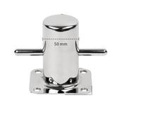 CmgVnrDVr Single Mooring Bitt 316 Stainless Steel Bollard Cleat Stamping Technology Marine Hardware 80x90mm 120x90mm(80x90mm)