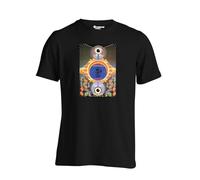 CMHVX Amnesia House The Edge Flyer T Shirt Coventry Hardcore Breakbeat Black L