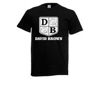 CMHVX Men's David Brown I T-Shirt T-Shirt I Sayings I Fun I Fun to 3XL Black XL