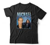 CMHVX Michael Bolton Appreciation Tshirt Unisex Homage Throwback Stag Hen Do Funny Black L