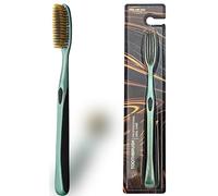 CMHX Huge Head Toothbrush Soft Toothbrush Large Long Head Whitening Teeth(Green 1 PCS)