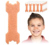 CMINAUS 30Pcs Small Size Kids Nose Strips, Extra Strength Nasal Strips for Kids, Girls Breathing Strip for Snoring, Sleeping Tape Anti Snoring Solution Nose Tape for Children