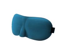 Cmis Kbei 1/2/3/4PCS Eye Mask for Sleeping 3D Contoured Cup Blindfold Concave Molded Night Sleep Face Masks Block Out Light with Women Men Eyepatch(Blue,1PC)