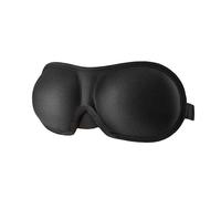 Cmis Kbei 1Pcs 3D Sleep Mask Natural Sleeping Eye Mask Eyeshade Cover Shade Eye Patch Women Men Soft Portable Blindfold Travel Eyepatch(Black,4PCS)