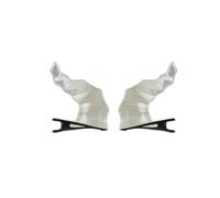 Cmis Kbei 2PCS Creatively Devil Horn Hairpin for Women Teens Goth Charm Hair Clip Halloween Carnivals Party Hair Clip(White)