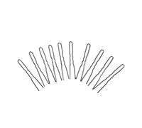 Cmis Kbei 5/7cm 20Pcs U Shaped Hairpin Hair Clips Bobby Pins Metal Barrette Women Modeling Tools Bridal Hairstyle Tool(Black 6cm)