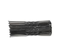 Cmis Kbei 5/7cm 20Pcs U Shaped Hairpin Hair Clips Bobby Pins Metal Barrette Women Modeling Tools Bridal Hairstyle Tool(Black 7CM)