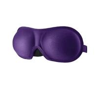 Cmis Kbei Silk Satin Sleep Mask Comfortable Sleeping Eye Mask Eyeshade Cover Shade Eyes Relax Enlarged Eye Patch Women Men Sleep Health(Purple,2PCS)