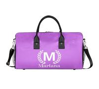 Cmizedevise Duffle Gym Bag for Women Men, Magenta, L