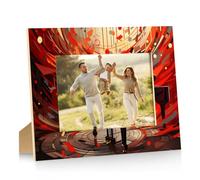 Cmizedevise Music Piano 5x7 Picture Frame Music 5 by 7 Photo Frame for Wall and Tabletop Display Decor