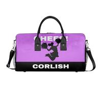 Cmizedevise Tote Gym Bag for Women Men, Magenta, L