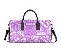 Cmizedevise Travel Duffle Bag for Women Men, Magenta, L
