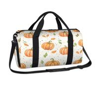 Cmizedevise Watercolor Fall Pumpkins Weekender Sports Duffel Bag