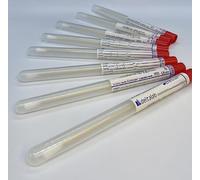 CMJ 10 x Sterile Transport Collection Swab 15cm Wooden Cotton Bud Applicator Tube UK Seller (10 Swabs)