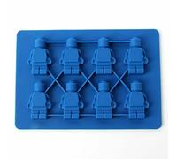 CMJ™ Blue Robot Figures Men Silicone Chocolate Mould Ice Cube Wax Melt Sugarcraft UK Seller