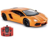 CMJ RC Cars Officially Licensed Remote Control Lamborghini in 30CM Size 1:14 Scale in Lambo Orange
