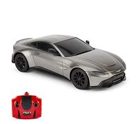 CMJ RC Cars™ Aston Martin Vantage Officially Licensed Remote Control Car. 1:24 Scale Grey