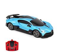 CMJ RC Cars Bugatti Divo Blue Remote control Radio Car 1:24 Officially Licensed 1:24 Scale Working Lights 2.4Ghz