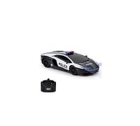 CMJ RC Cars Lamborghini Aventador LP700-4 Police Car Officially Licensed Remote Control Car 1:24 Scale Working Lights 2.4Ghz