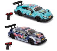 CMJ RC Cars Twin Pack: Officially Licensed Audi RS5 DTM & Mercedes AMG C63 DTM, 1:24 Scale, 2.4Ghz Remote Control Cars - Perfect for Racing Fans