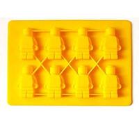 CMJ™ Yellow Robot Figures Men Silicone Chocolate Mould Ice Cube Wax Melt Sugarcraft Mold