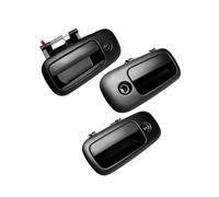 CMJAHU Fit for 1996-2009 Chevy Express for GMC Savana 1500 2500 3500 4500 Van 0359094 10359093 25866275 3Pcs Exterior Door Handle Front Rear