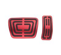 CMJAHU Fit For A-u-d-i A1 A4 B8 B9 S4 RS4 A5 S5 RS5 8T Q5 SQ5 8R A6 A7 S7 A8 05-19 For Porsche Macan S 13-18 Cayenne 18-20 AT Pad Sport Pedals(Red)