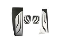 CMJAHU Fit For B-M-W 1 2 3 4Series M3 M4 E81 E90 F20 F21 F30 F32 F36 F80 F82 Car Foot Rest Brake Accelerator Fuel Pedal Pad Cover(MT with rest)