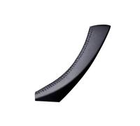 CMJAHU Fit for B-M-W 3 Series E90 E91 330 325 320 318 Car Inner Hand Sewing Microfiber Leather Right Left Door Panel Handle Pull Trim Cover(Left Black)