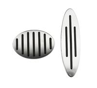 CMJAHU Fit For B-M-W M-i-n-i C-o-o-p-e-r JCW S R55 R56 R60 R61 F54 F55 F56 F60 Auto Footrest Gas Brake Clutch Pedal Cover Car Pedals(AT Without Rest)