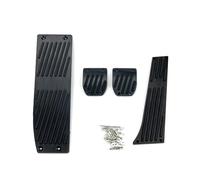 CMJAHU Fit For B-M-W M1 M2 M3 M4 E30 E32 E34 E36 E38 E39 E46 E84 E87 E90 E91 E92 E93 Emaicoca Car Styling FootRest Gas Brake Pedal Cover Case(Manual Black)