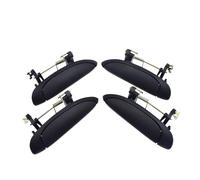 CMJAHU Fit for Dacia Logan SANDERO Renault CLIO MK2 Megane #7700433075, 7700433076 ISANCE Front Rear Left Right Outside Door Handle(Set of 4 Sides)